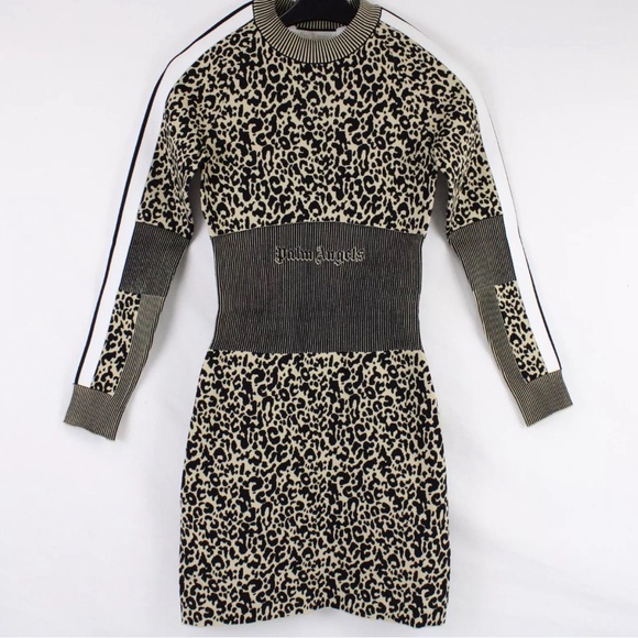 Nwt Palm Angels long-sleeve knitted dress Small - Picture 6 of 13
